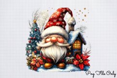 Christmas Gnome Houses Clipart Product Image 1