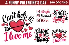 Funny Valentine&#039;s Day Sublimation PNG Product Image 1