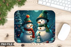 Christmas Snowman Mouse Pad Bundle - Christmas Sublimation Product Image 15
