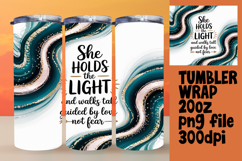 Unique 20oz Sublimation Design , Religious Product Image 1