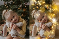 50 Christmas Star Light Overlays Product Image 14