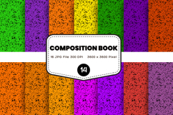 Composition Notebook Background Book Cover Wallpaper_2 Product Image 1