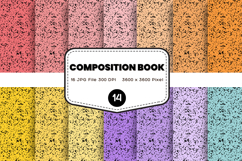 Composition Notebook Background Book Cover Wallpaper_9 Product Image 1