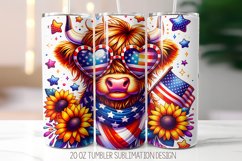 4th of july Patriotic png, 20oz Tumbler Sublimation Design Product Image 1
