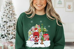Christmas Reindeer And Santa PNG, Christmas png, Christmas Product Image 2