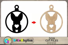 Corgi SVG / Keychain SVG / Dog silhouette cut files Product Image 2