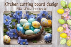 Flowers and Easter eggs for cutting glass board sublimation Product Image 1
