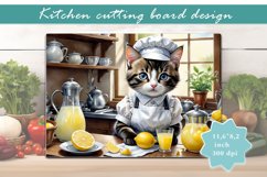 Cute cat Cutting Board Design Product Image 1