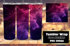 Stunning Gradient Tumbler Wrap for Sublimation 20oz Product Image 1
