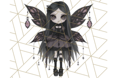 Gothic Halloween Clipart Dark Aesthetic PNG, Halloween Png Product Image 2