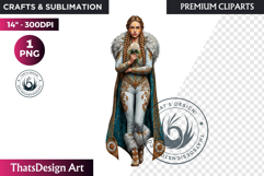 Viking Aesir &amp; Vanir Norse God Illustrations PNG Clipart Product Image 1