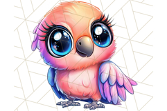 Jungle Creatures Kawaii Clipart PNG, Cute Rainforest Animal Product Image 2