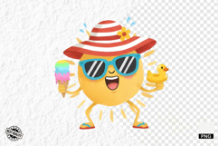 Cute Summer Sun Clipart Product Image 1