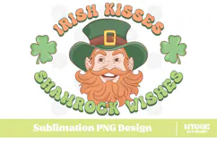 Happy St Patrick's Day PNG DTF Irish Lucky Leprechaun Beer Product Image 1