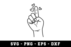 Hand Shake SVG | SVG Cut files | Cricut Product Image 1
