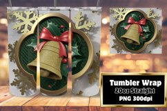 Original 20oz Tumbler Artwork , 3D Xmas Product Image 1