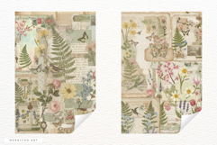 Ephemera Spring Butterfly Junk Journal Png Product Image 7