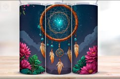 4 Romantic Night Sublimation 20 oz Tumbler Wraps Product Image 5
