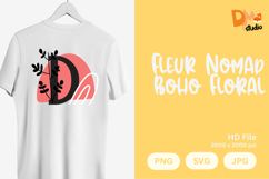 Fleur Nomad Boho Floral Monogram Product Image 1