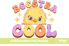 Easter Bunny Sublimation DTF Chick Farm Hip Hop Spring Joy Product Image 1