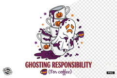 Funny Sarcastic Halloween Ghosts Clipart Product Image 1