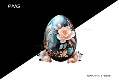 Easter Clipart, Easter Egg Clipart, Easter Bunny Png Product Image 1
