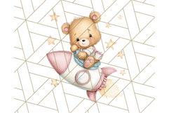 Kawaii Space Creatures Clipart PNG, Galaxy Alien Clip Art Product Image 2