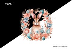 Easter Clipart, Easter Egg Clipart, Easter Bunny Png Product Image 1