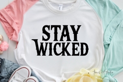 Wicked Night Font Spooky Gothic Typeface for Crafts Product Image 4
