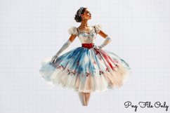 Royal Christmas Clipart Sublimation PNG Product Image 1