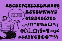 Fatizo - Blob Display Typeface Product Image 14