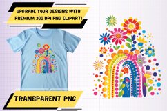 Chromatic Elegance: Printable Rainbow Sublimation Product Image 1