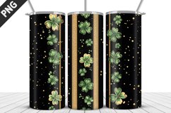3D St Patrick&#039;s Day Tumbler Wrap| Sublimation Design Product Image 3