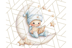 Kawaii Galaxy Buddies Clipart PNG, Cute Planets Clip Art Product Image 2