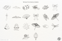 Japanese Summer Clipart Product Image 4