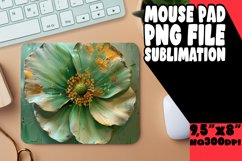 Spring Blossom Burst: Sublimated Mouse Pad Designs Art PNG Product Image 1