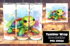 Adorable Pet Sublimation Tumbler Design - 20oz Product Image 1
