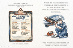 Mechanic Garage Element Clipart Product Image 2