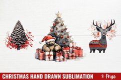 Christmas Hand Drawn Style Clipart Product Image 1