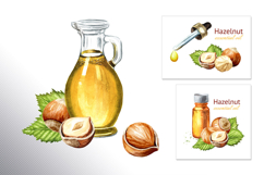 Huzelnuts. Hand drawn watercolor collection Product Image 15