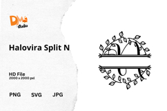 Halovira Split Monogram Product Image 1