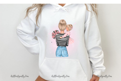 Mom and Daughter Clipart Set Product Image 7