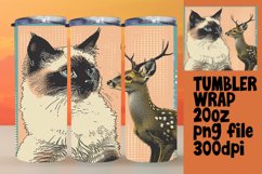 Whisker Wonders: Sublimation Tumbler Extravaganza Product Image 1