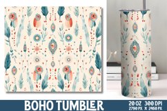 Boho Digital Papers Tumbler Wrap Product Image 1