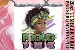 Cozy moments 20oz tumbler wrap, Black Woman Product Image 1