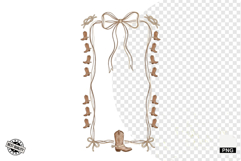 Western Frames Clipart Product Image 1