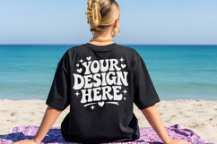 Summer Beach TShirt Mockup Set Summer Beach TShirt Mockup Product Image 4