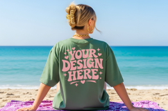 Summer Beach TShirt Mockup Set Summer Beach TShirt Mockup Product Image 2