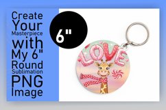 Playful Circle PNG for Sublimation , Valentines Product Image 1