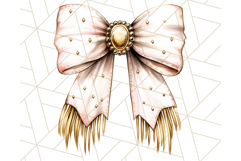 Western Style Bow PNG, Cute Cowboy, Cowgirl Coquette Png Product Image 2